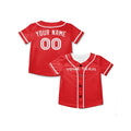 Personalized Toronto Red Baseball Jersey – Custom Name & Number, Kids & Adults-6