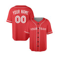 Personalized Toronto Red Baseball Jersey – Custom Name & Number, Kids & Adults-4