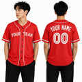 Personalized Toronto Red Baseball Jersey – Custom Name & Number, Kids & Adults-1