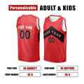 Personalized Toronto Red Basketball Jersey – Custom Name & Number, Kids Youth Adults-2