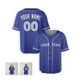 Personalized Toronto Royal Blue Baseball Jersey – Custom Name & Number-6