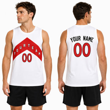 Personalized Toronto White Basketball Jersey – Custom Name & Number, Kids Youth Adults-1