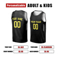 Personalized Utah Black Basketball Jersey – Custom Name & Number, Kids Youth Adults-2