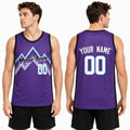Personalized Utah Purple Basketball Jersey – Custom Name & Number, Kids Youth Adults-1