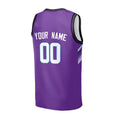 Personalized Utah Purple Basketball Jersey – Custom Name & Number, Kids Youth Adults-4