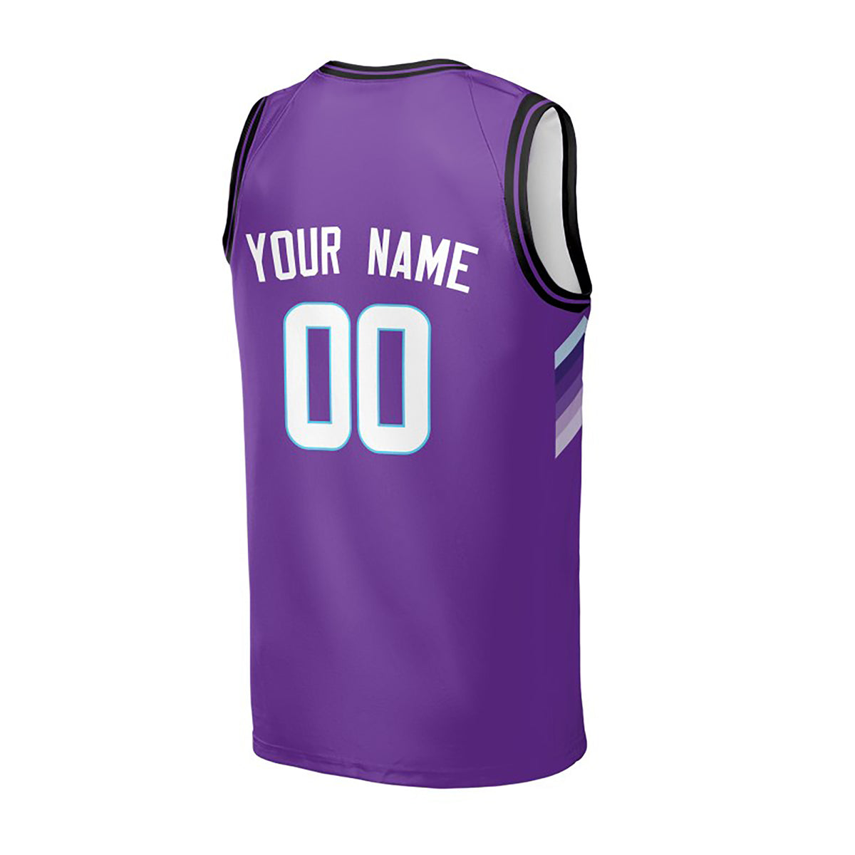 Personalized Utah Purple Basketball Jersey – Custom Name & Number, Kids Youth Adults-4