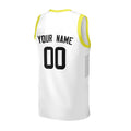 Personalized Utah White Basketball Jersey – Custom Name & Number, Kids Youth Adults-4