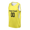 Personalized Utah Yellow Basketball Jersey – Custom Name & Number, Kids Youth Adults-3