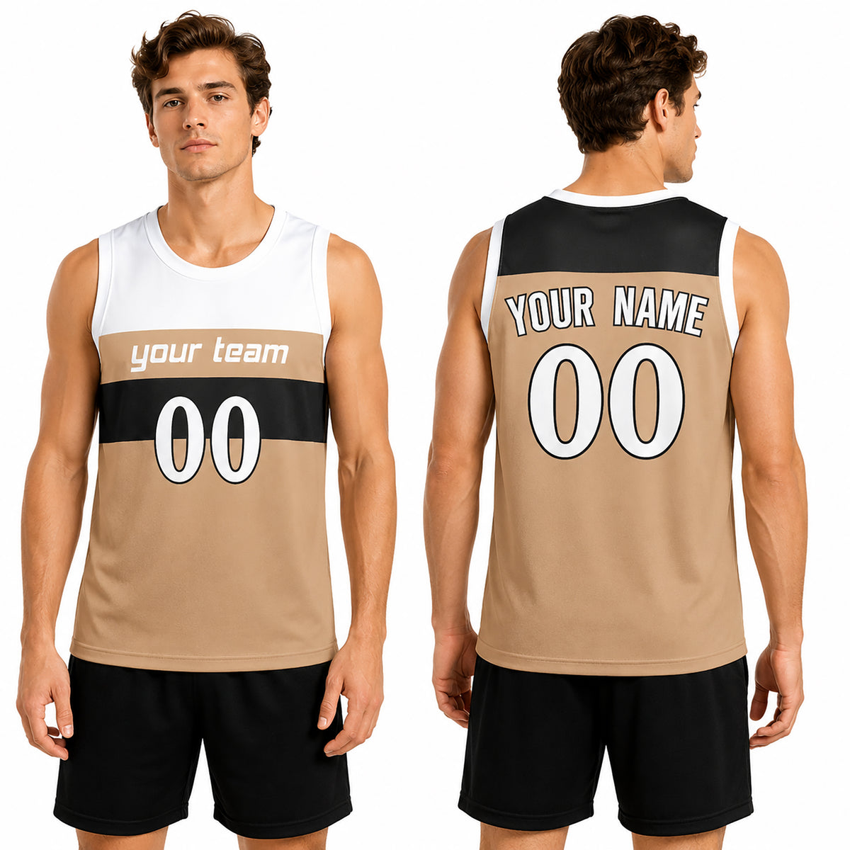 Personalized Washington Basketball Jersey – Gold City-Inspired Style, Custom Name & Number for Kids, Youth & Adults-1