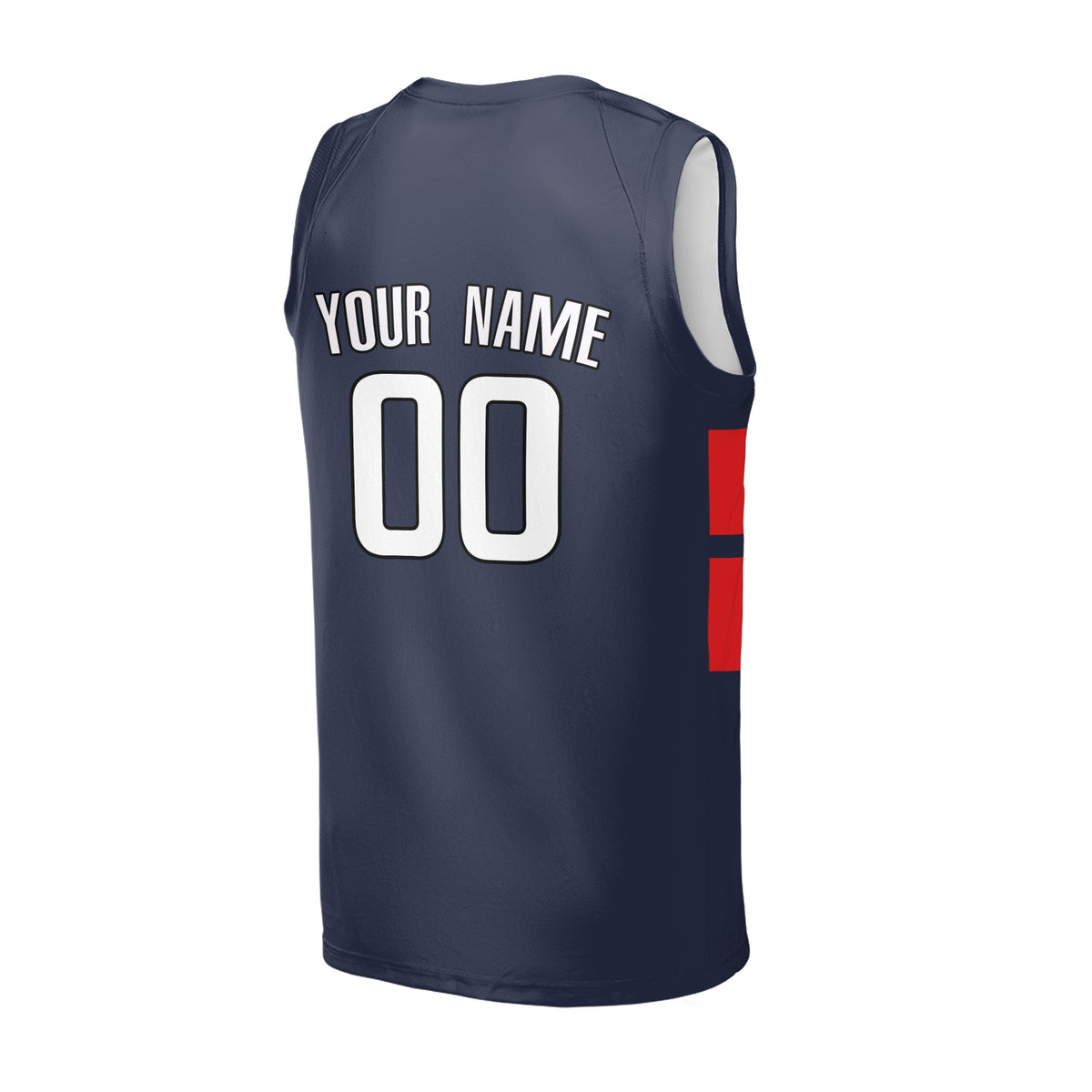 Personalized Washington Basketball Jersey – Navy Bold Athletic Style, Custom Name & Number for Kids, Youth & Adults-4