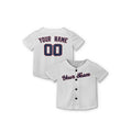 Personalized Washington White Baseball Jersey – Custom Name & Number, Kids & Adults-7