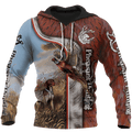 FUNSTUFFPRINT Pheasant Hunting Unisex Hoodie All Over Print 3D Hoodie and Zip Hoodie