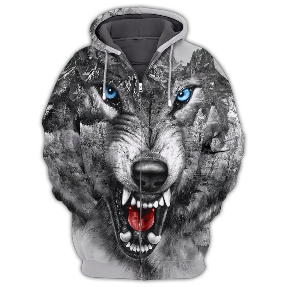 FUNSTUFFPRINT 3D Full Print - Talk The Talk 3D Hoodie and Zip Hoodie