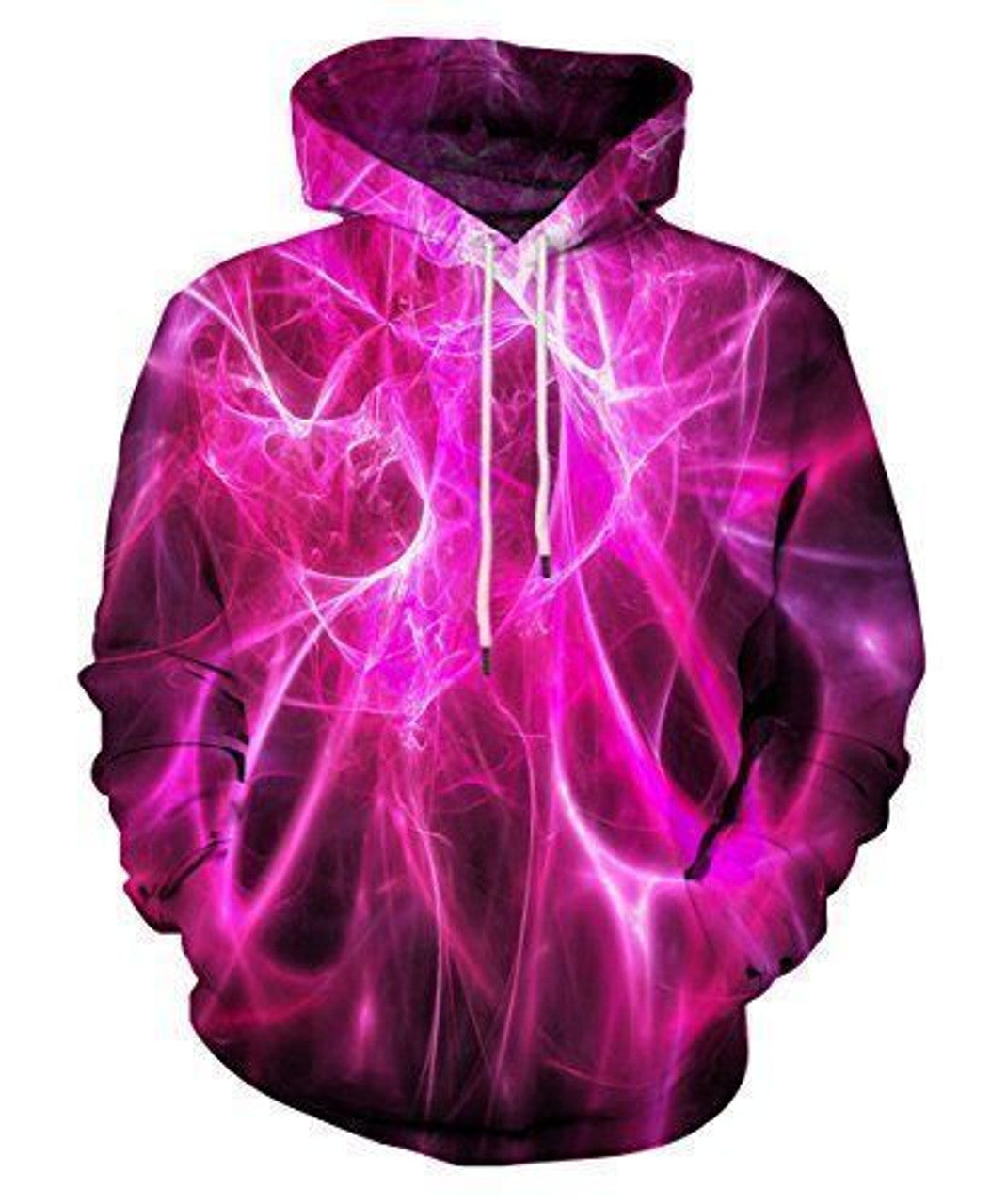 FUNSTUFFPRINT Pink Color 3D Hoodie and Zip Hoodie