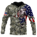 FUNSTUFFPRINT Pitbull Shirt For Men And Women Pi 3D Hoodie and Zip Hoodie