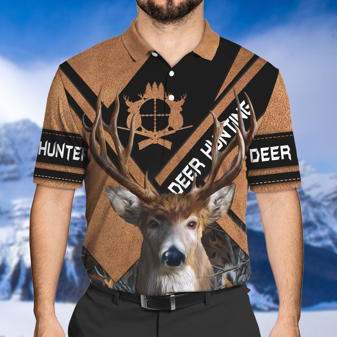 FUNSTUFFPRINT Deer Hunter 3D Shirts For Men And Women