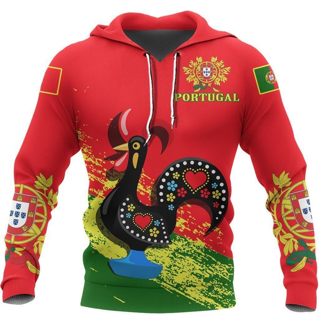 FUNSTUFFPRINT Portugal Special 3D Hoodie and Zip Hoodie