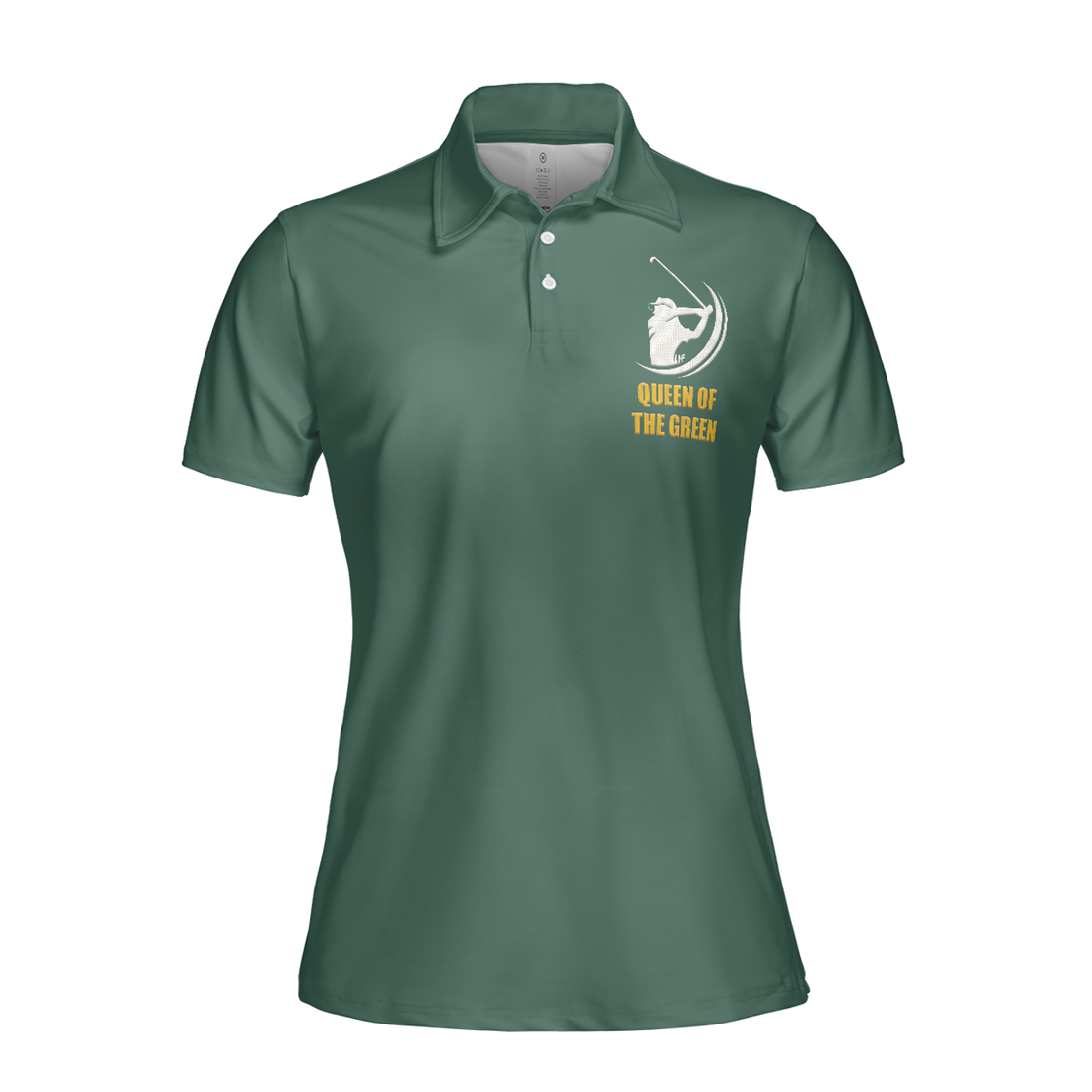 Queen Of The Green Golf Polo Shirt Short Sleeve Women Polo Shirt