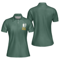 Queen Of The Green Golf Polo Shirt Short Sleeve Women Polo Shirt