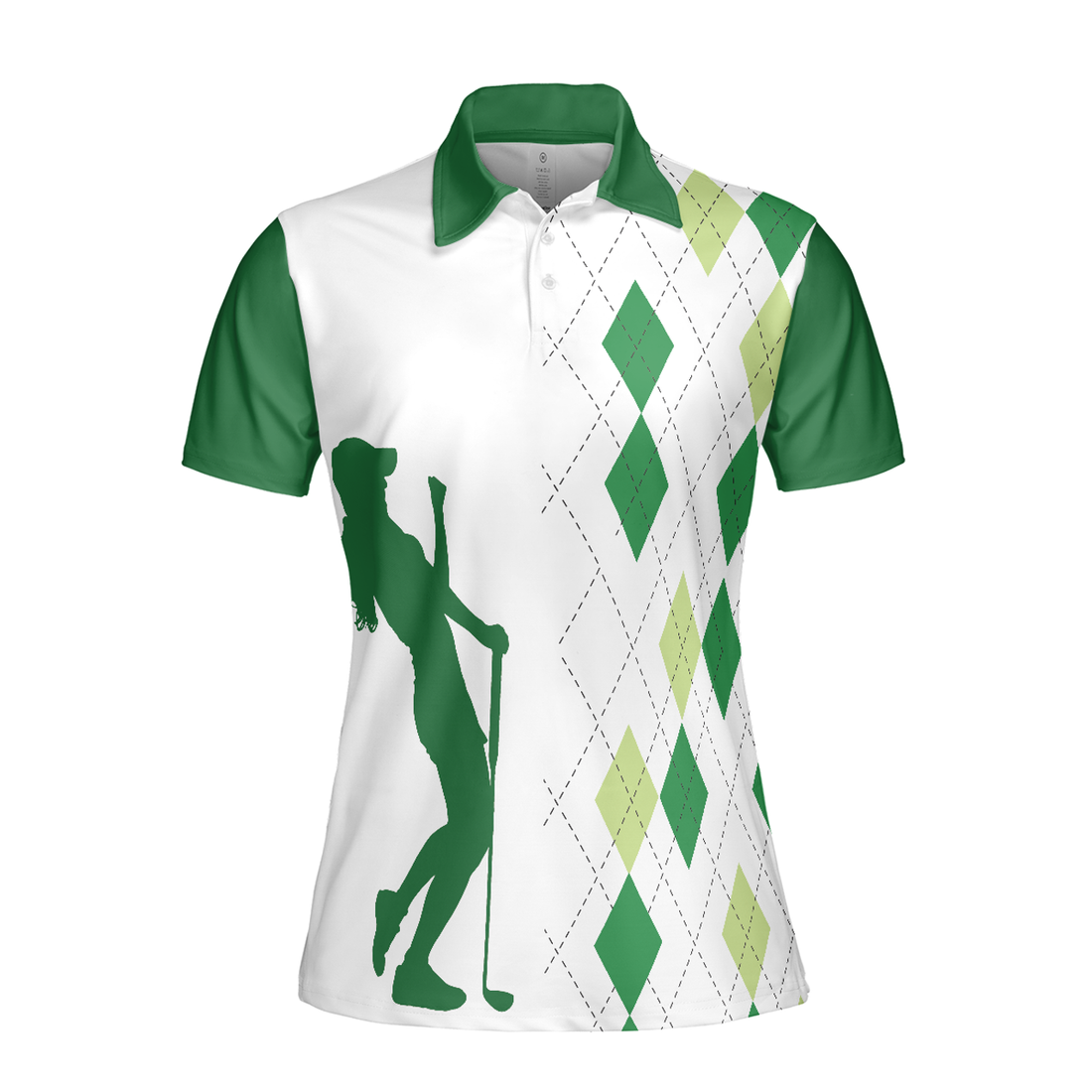 Queen Of The Green Short Sleeve Women Polo Shirt