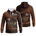 FUNSTUFFPRINT Thoroughbred Greats 3D Hoodie and Zip Hoodie