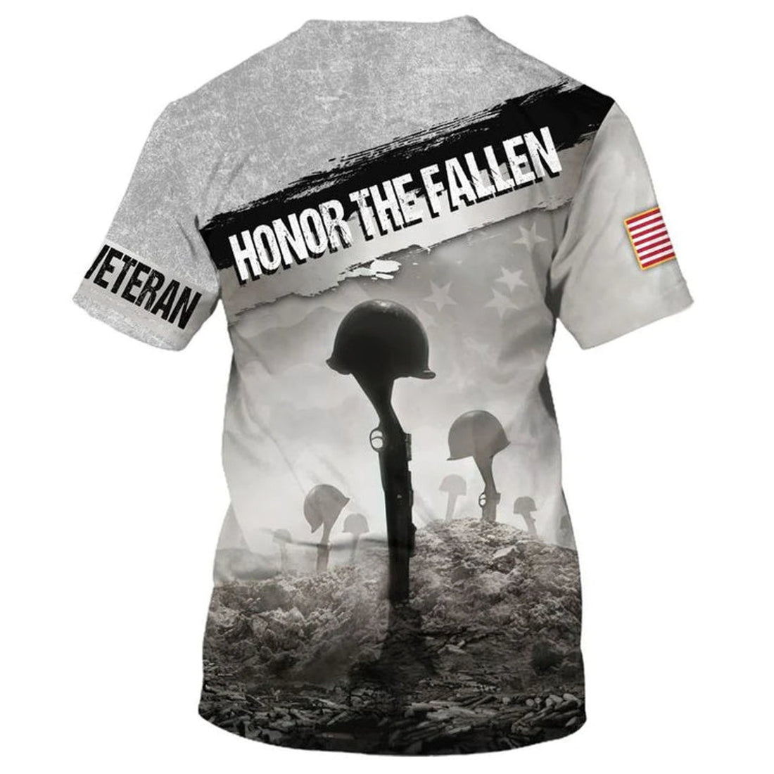 Honor The Fallen 3D T-Shirt For Veteran, To My Dad Veteran Gifts, To Veteran, Veteran Day Gift