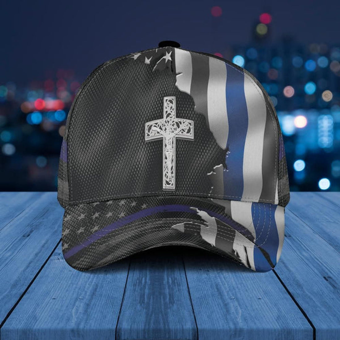 FUNSTUFFPRINT Crucifixion Of Jesus Cross Baseball Cap - Christian Hats for Men and Women