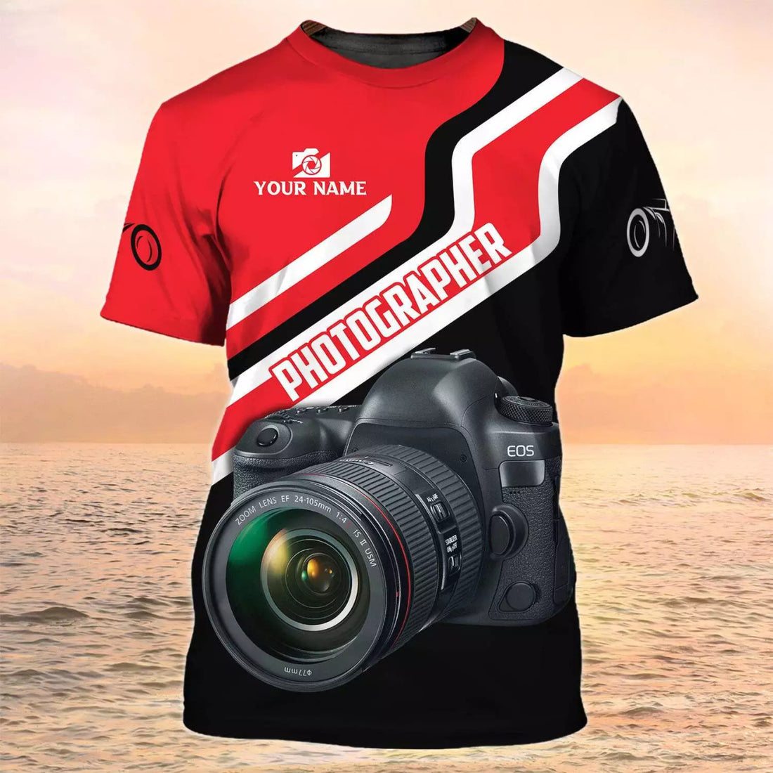 Custom Photography T-Shirt 3D Camera Shirt I Just Want To Take Photos Gift For Photogra