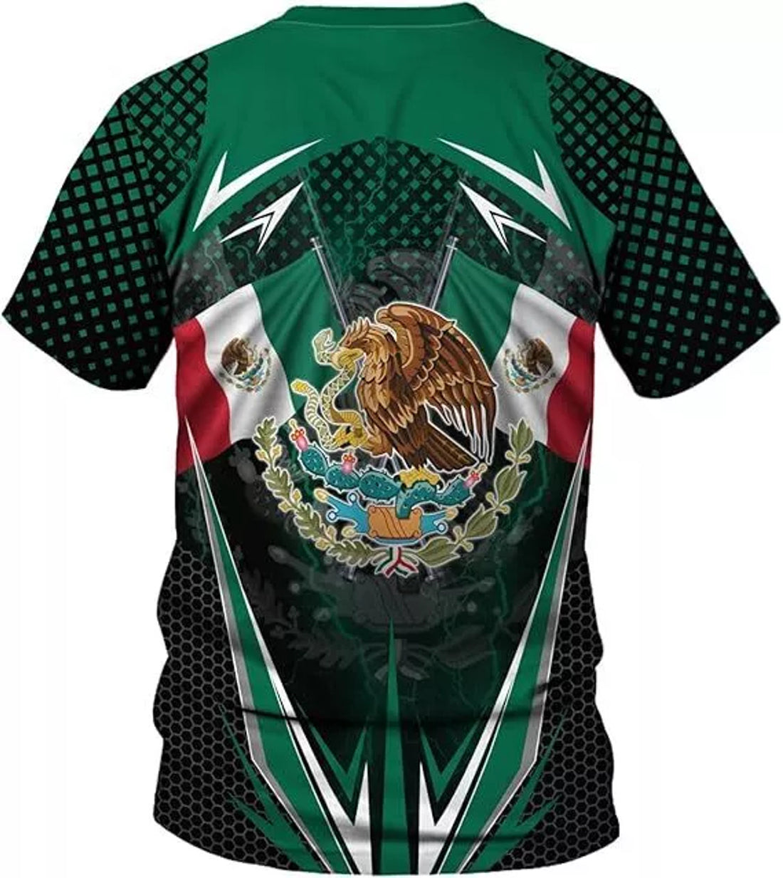 Custom Mexican Shirts for Men 3D Custom Mexico Shirts for Men Mexico Shirts for Women T-Shirt