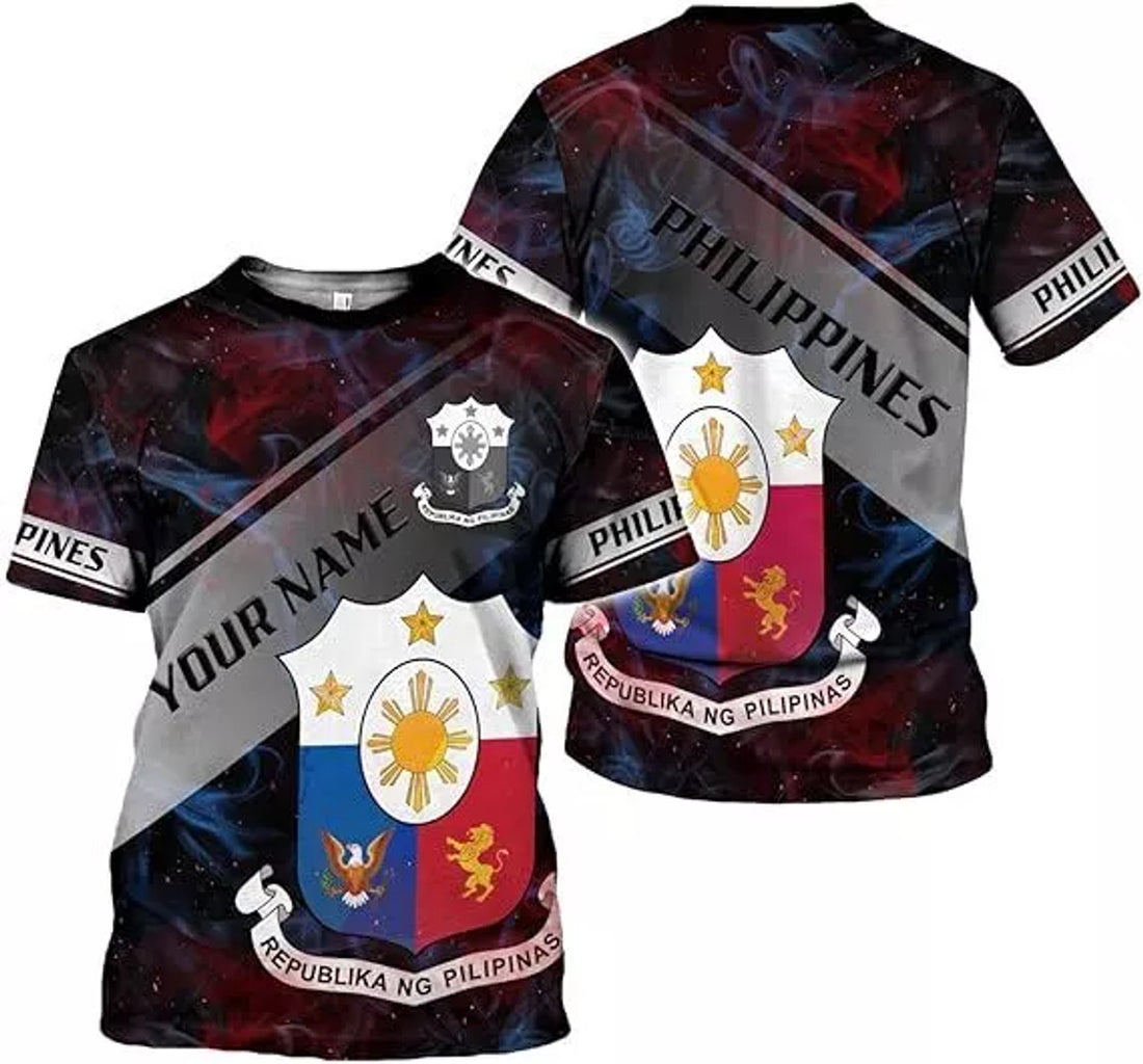 Custom Filipino Flag Pride Shirt Philippines Shirt Flag, Philippines Shirts 3D