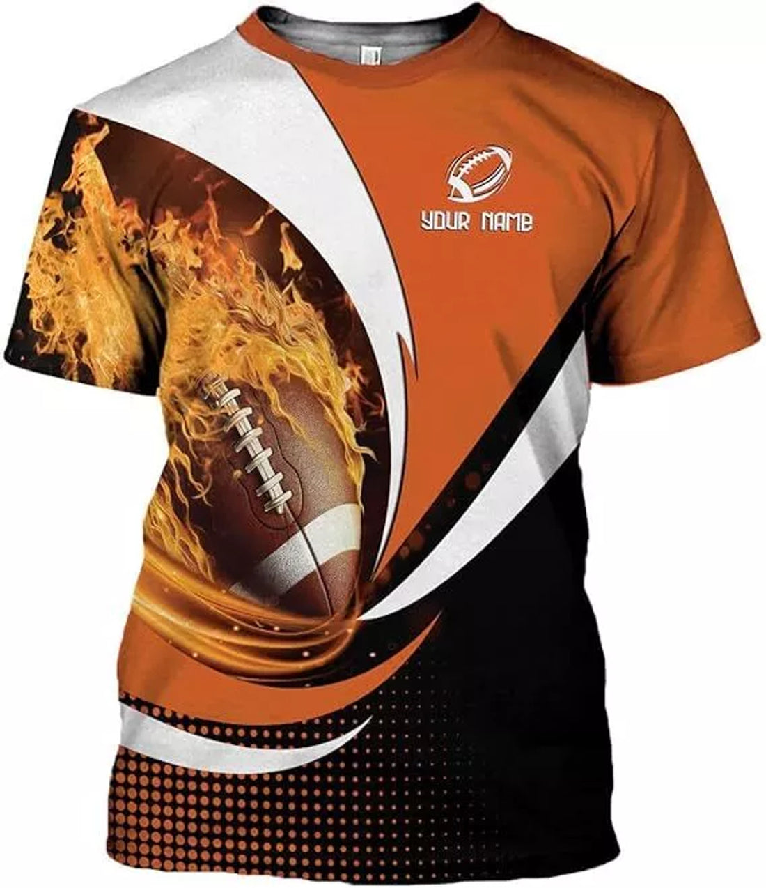 CustomizeCustom 3D Football Shirts for Men Unique Team Shirt & Gifts for Football