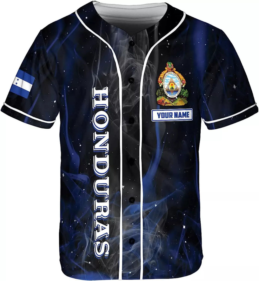 Custom Personalized Honduras Baseball Jersey Camisa Honduras Hombres