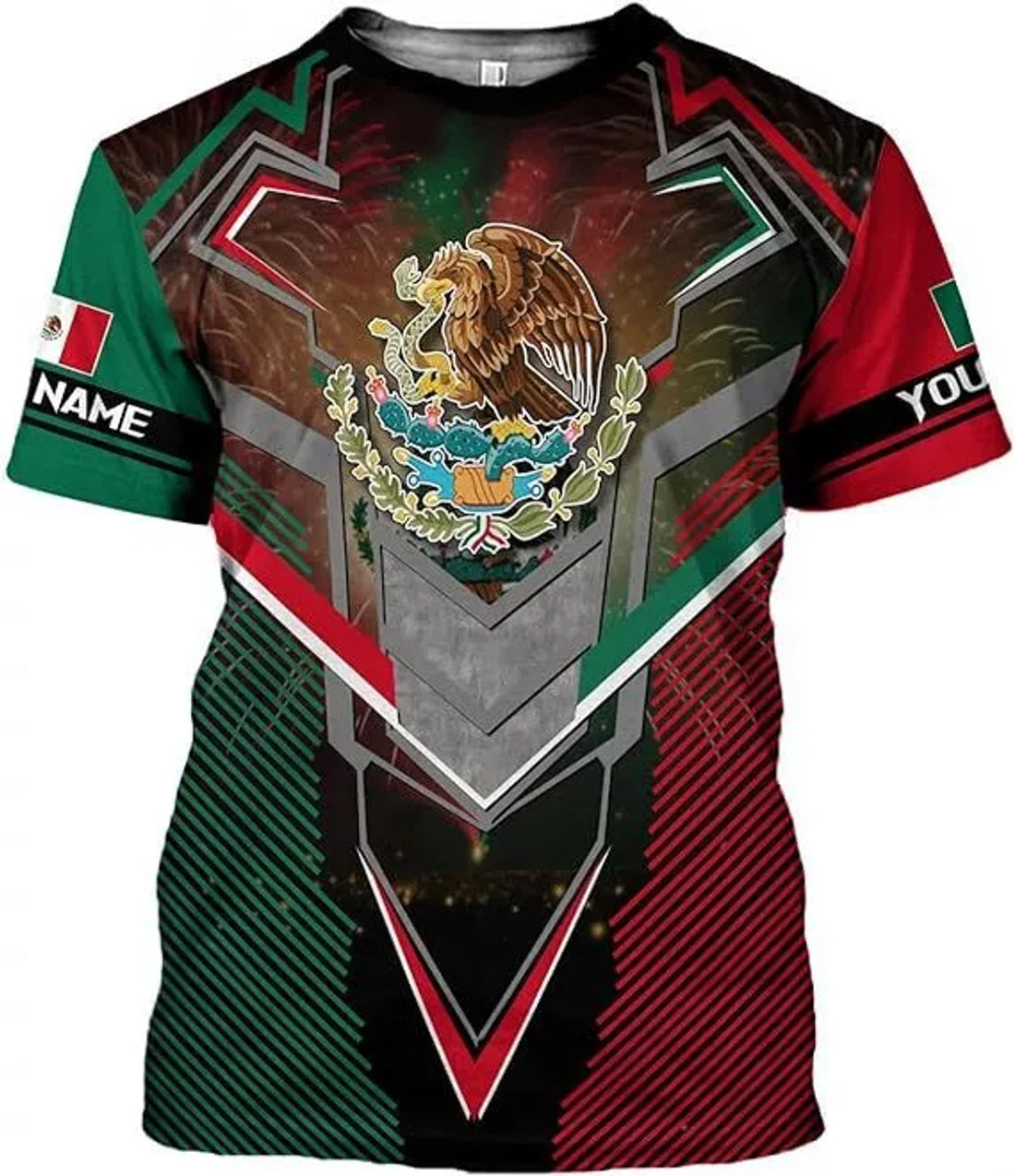 Custom Mexican Shirts for Men 3D Custom Mexico Shirts for Men Mexico Shirts for Women
