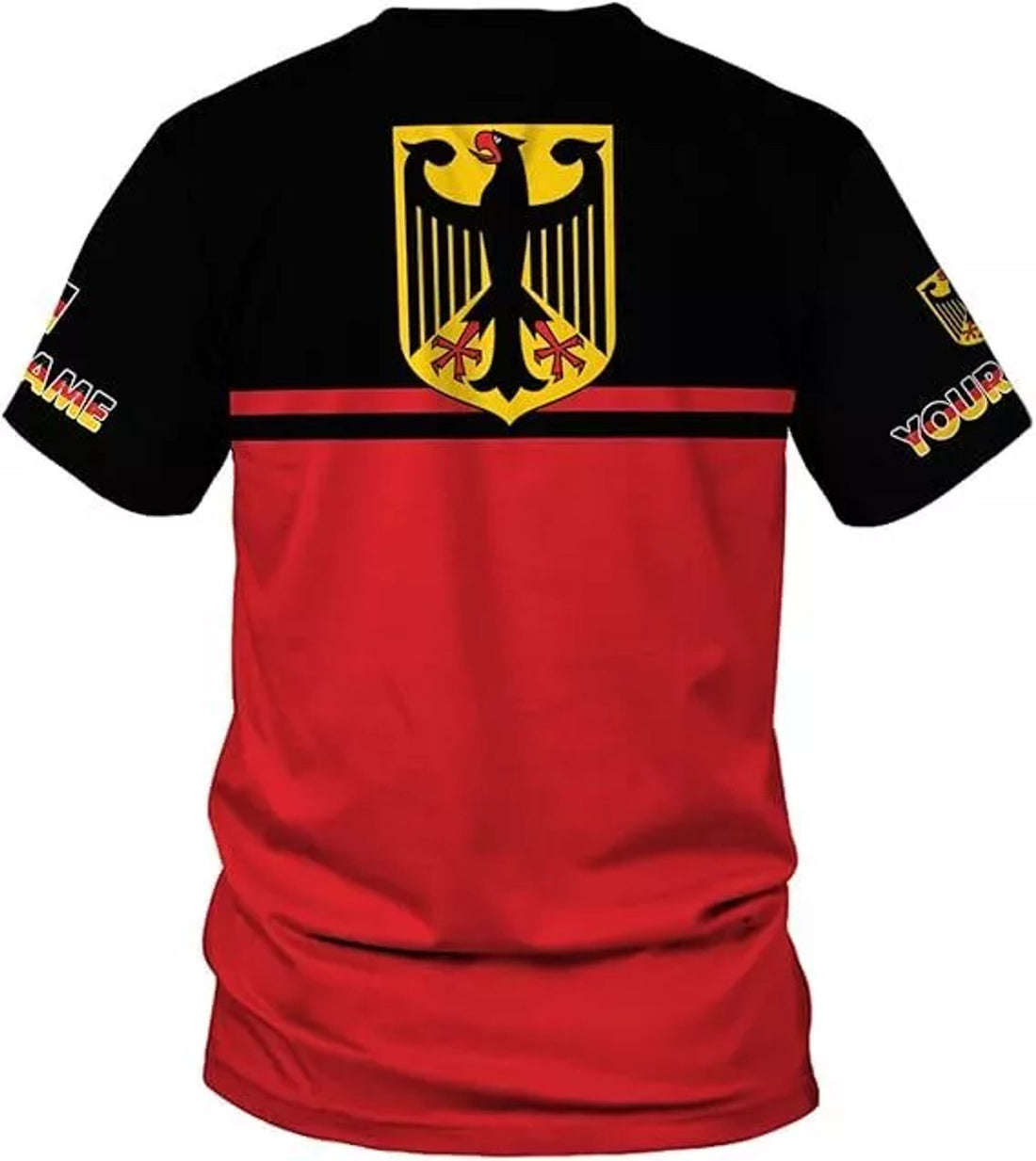 Custom Germany Shirt, Germany Soccer Flag Shirts, German Jersey for Men & Women