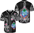 Colombia Guam Men's Novelty Baseball Jersey Short Sleeve 3D Jersey Guahan