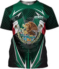 Custom Mexican Shirts for Men 3D Custom Mexico Shirts for Men Mexico Shirts for Women T-Shirt
