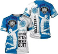 Custom Personalized Name Volleyball Shirts 3D for Men and Women, Volleyball Shirt for