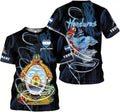 Custom Honduras Shirt 3D Camisa Honduras Hombres Honduras Shirts Men Women