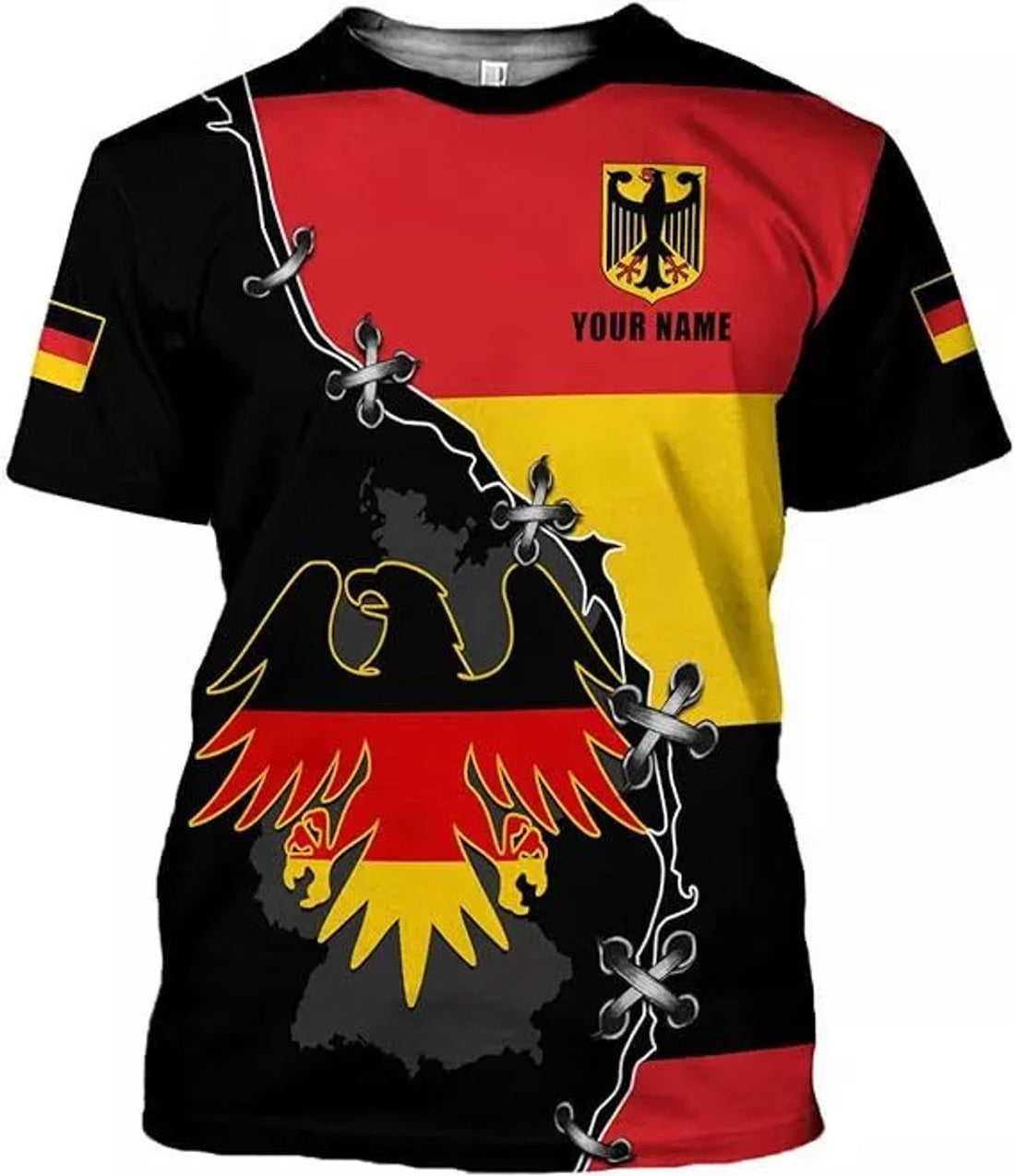 Custom German Shirt gift for Men and Women German Flag Shirt