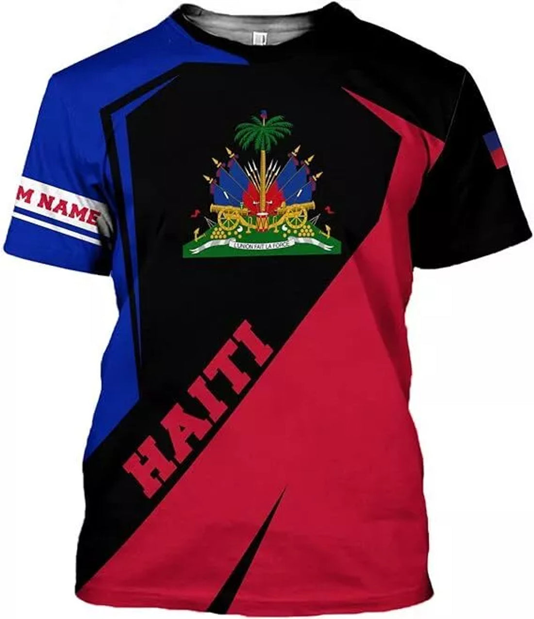 Custom Haiti Shirt Haitians Flag Pride Shirt Haiti Shirts for Men Haitian Pride T-Shirt