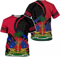 Custom Haitians Flag Pride Shirt Haiti Shirts for Men Haitian Pride T-Shirt S- 5XL