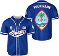 Custom Guam Baseball Jersey Shirt, Guam Jersey, G Guam Islander Pride