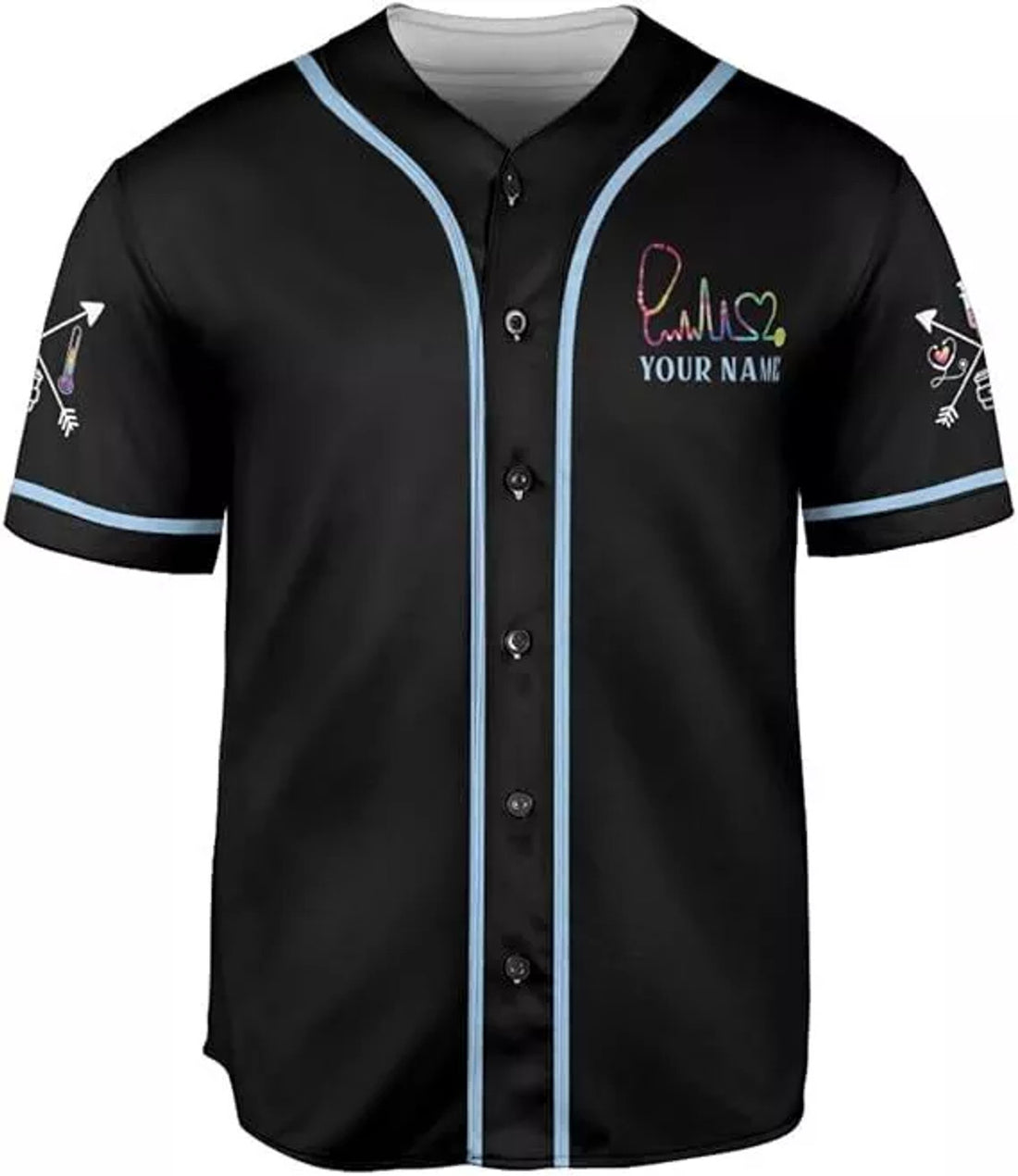 Nurse Baseball Jersey Shirt Nurse Shirts for Mom Nursing Emergency Nurse Gifts