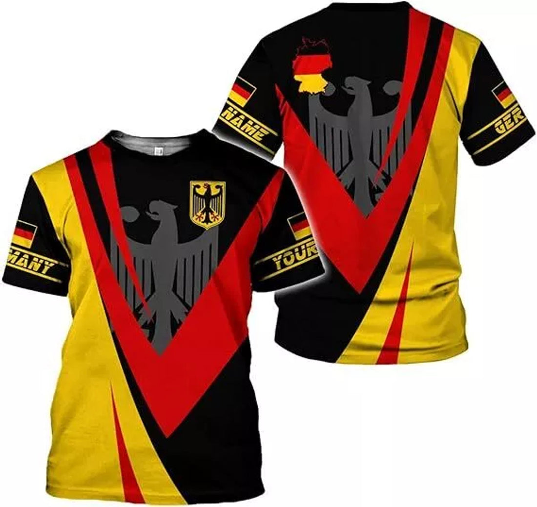 Custom German Shirt gift for Men and Women German Flag Shirt Gi