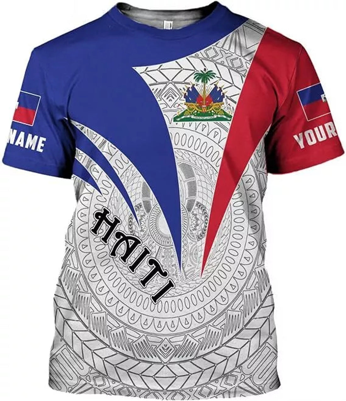 Custom Haiti Shirts for Men Women Haitian Pride