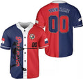 Custom Personalized Panama Baseball Jersey Camisa Shirt, Panamanian Flag