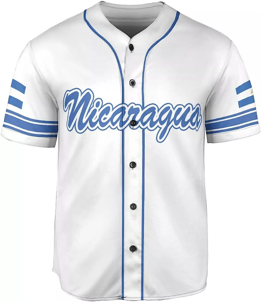 Custom Personalized Nicaragua Baseball Jersey, Custom Nicaragua Baseball Jersey for Men