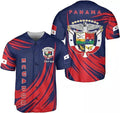 Custom Name Panama Baseball Jersey Camisa Shirt Panamanian Flag Jersey, Panama
