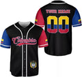 Custom Colombia Baseball Jersey Custom Colombia Flag Jersey Shirts for Men Women