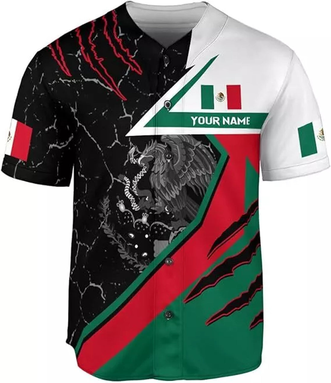 Custom Mexico Baseball Jersey Soccer Shirt Men Women Mexican